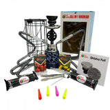 Tanya Hookah Kit Combo Cage Kit Hookah 2 Hose Inside A Cage