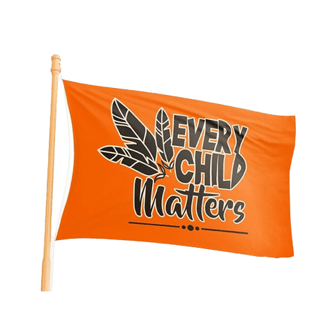 Every Child Matters | 3'x5' Flag- Orange [ECM006] Flag · Sign Canadian Distributor
