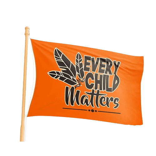 Every Child Matters | 3'x5' Flag- Orange [ECM006] Flag · Sign Canadian Distributor