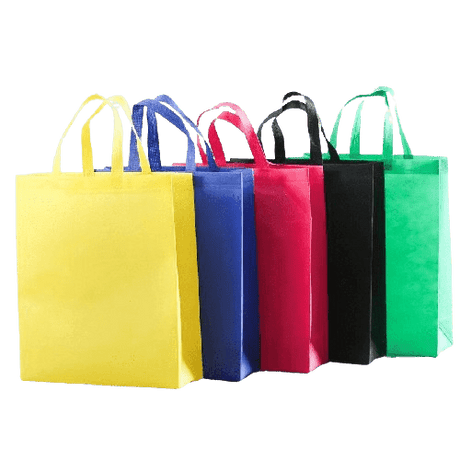 Non-Woven Reusable Tote Bags – Assorted Colors [ECO-001] Bag Canadian Distributor Medium (35cm x 25cm x 10cm)