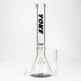 16" TOKE 7 mm glass water beaker bong- - One Wholesale