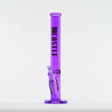 Castle Glassworks | 18" Straight Tube Glass Bong – C-003 (9mm Thick) Glass Bong Castle Glassworks Purple