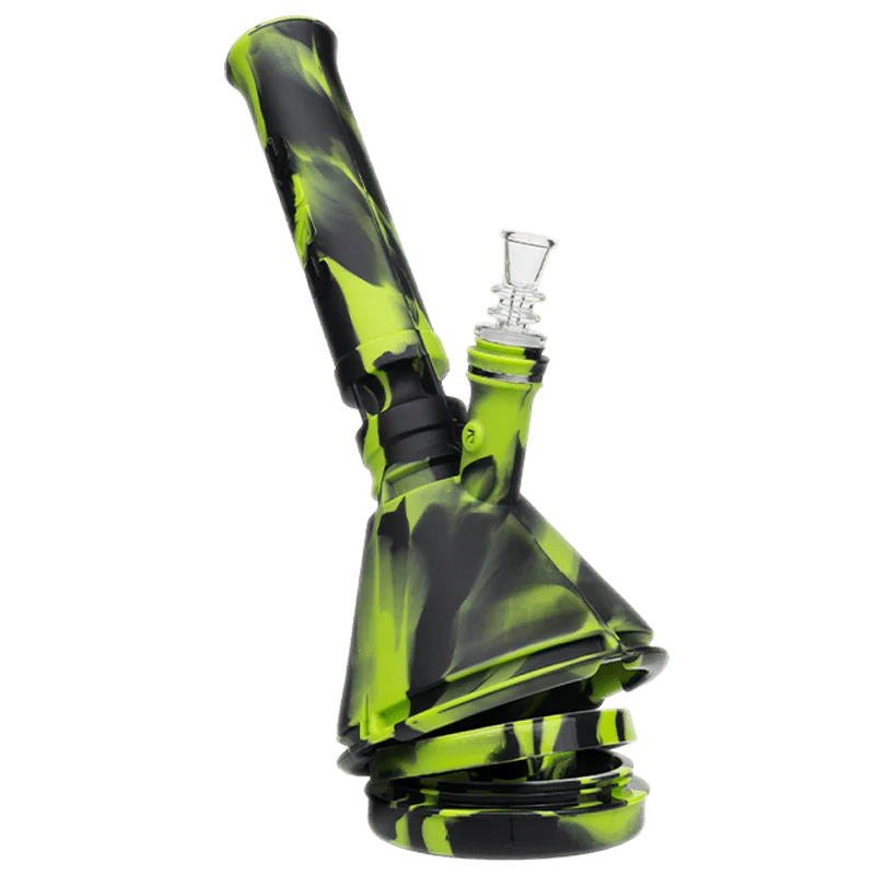 Eyce | 12" Beaker Display – Box of 6 (Assorted) Resin · Silicone · Plastic Bong Synergy Innovation