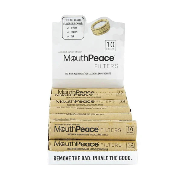 MOOSE LABS | Mouthpeace Large filter Replacements Box of 15 Refill Smoking Cat Distribution
