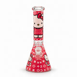 10" Character Fashion Beaker Glass Water Pipe Glass Bong Super Supplys Inc
