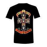 Gun N Roses | "Appetite For Destruction" Men's T-Shirt-Black- Officially Licensed Short Sleeve Philcos