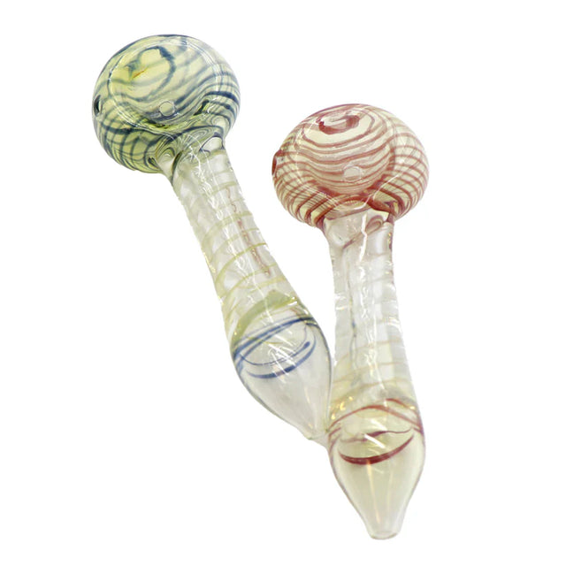 4" Color Changing Glass Spoon Pipe – Pack of 10 [GP1072] Glass Pipe ONE