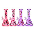 10" Cherry Bomb Glass Beaker Glass Bong Super Supplys Inc