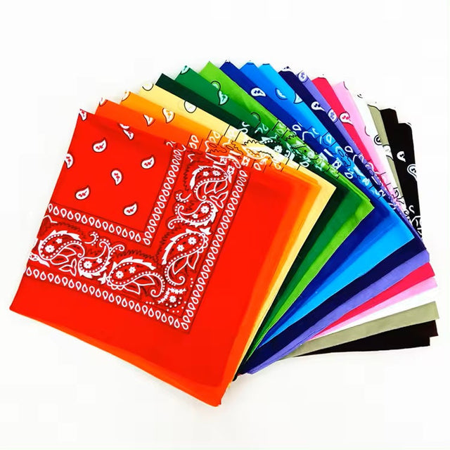Cotton Bandana 12 display Bandana NIBO Distribution