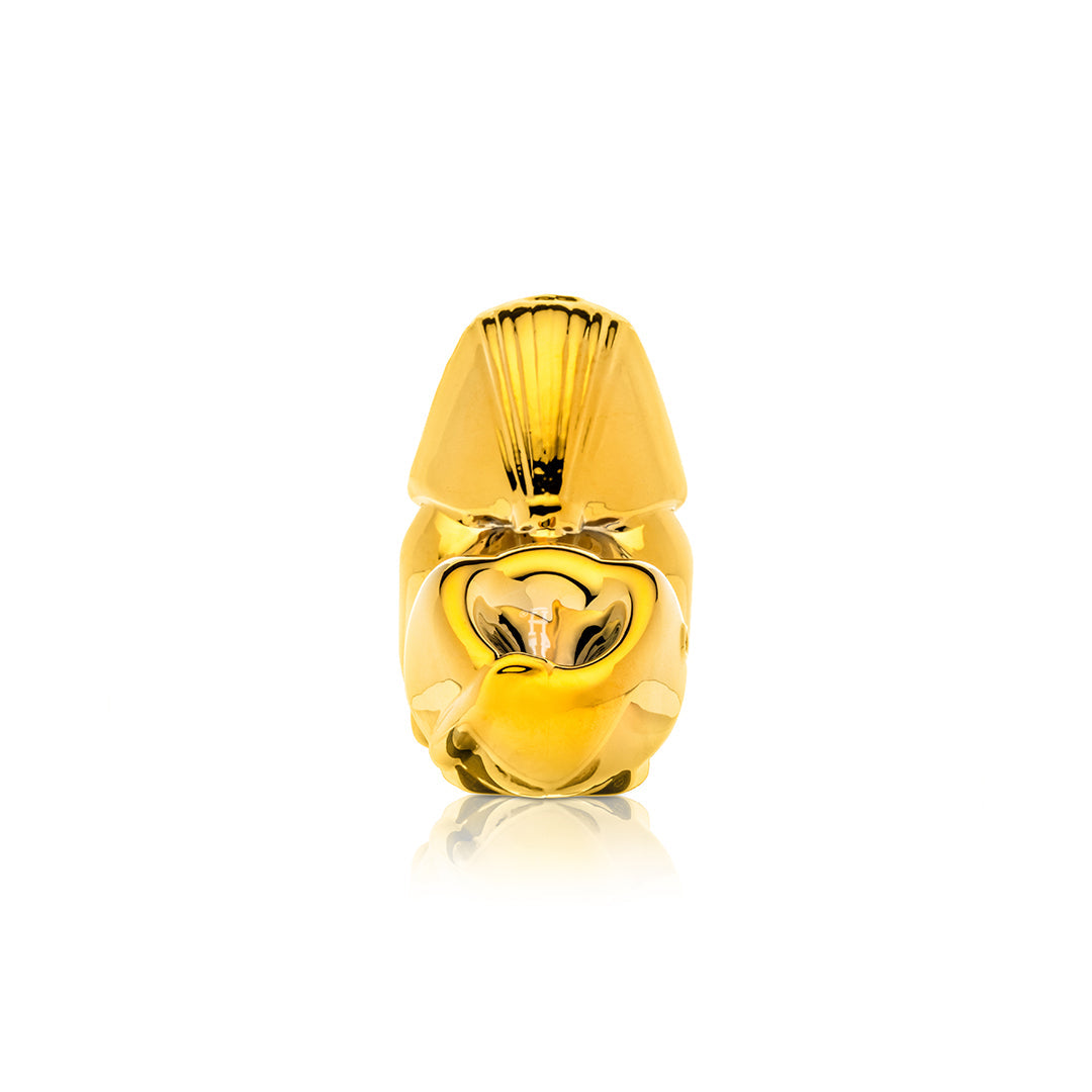 Hemper | 5" Ancient Egypt Hand Pipe – Sphinx Gold Edition [PP6062] Glass Pipe Smoking Cat Distribution