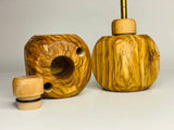 VOW | Olive Wood Big Apple Dugout/Smoker's Gift