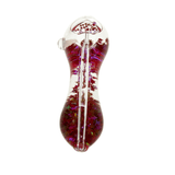 5″ Glycerin Hand Pipe (HP-M0004) Glass Pipe Canadian Distributor Red