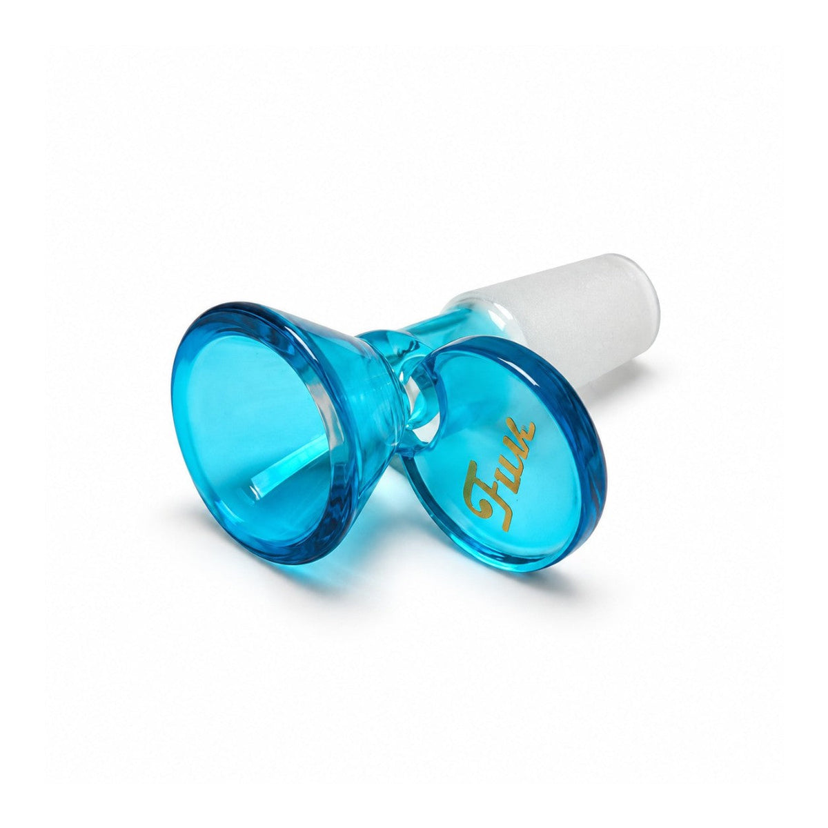 Fortune | 12" Full Color Hex Base Glass Water Pipe – 5mm Glass Bong Fortune