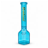 Fortune | 12" Full Color Hex Base Glass Water Pipe – 5mm Glass Bong Fortune