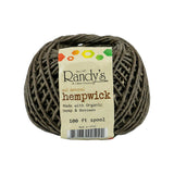 Randy’s® | Organic Hemp Wick – Assorted Sizes Display Pack LEHIGH WHOLESALE Bulk Roll (100') [6 Spools /box]
