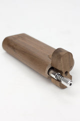 Walnut Dugout with Anodized Spring One hitter- - One Wholesale