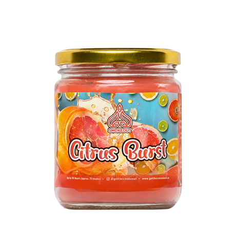 SMOKE OUT odour eliminating candle 13 oz. Candle 420 Paradise BUBBLE YUM