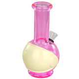 6″ Round Base Mini Glass Bong [JBLMIN-07-1] Glass Bong Canadian Distributor Ivory