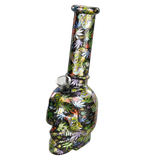 8″ Skull Printing Glass Bong [JBLX-11-3] Glass Bong Canadian Distributor Pattern D