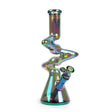 SC Red Eye 12" Terminator Triple Zong Green Beaker Bong