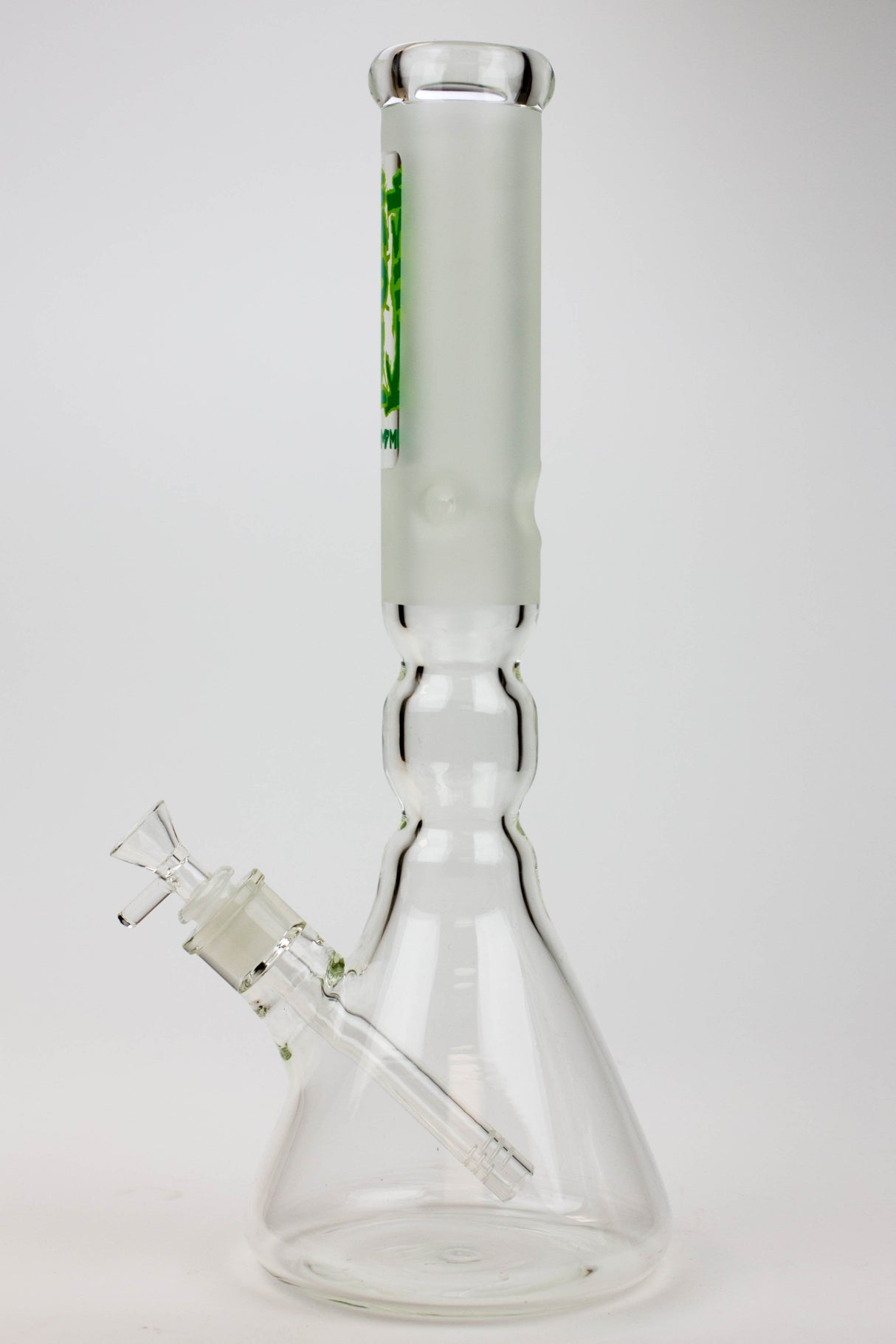 16" KUSH / 7mm / curved tube glass water bong- - One Wholesale