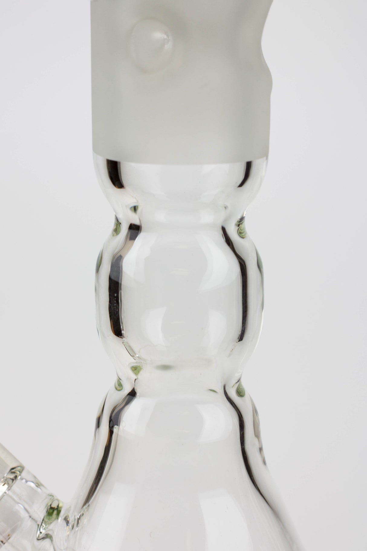 16" KUSH / 7mm / curved tube glass water bong- - One Wholesale