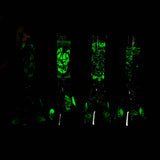 10" Glow-in-the-Dark Monster Design Glass Beaker Bong