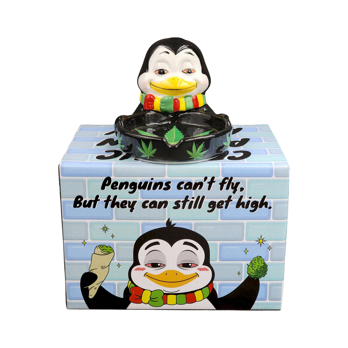 penguin ashtray