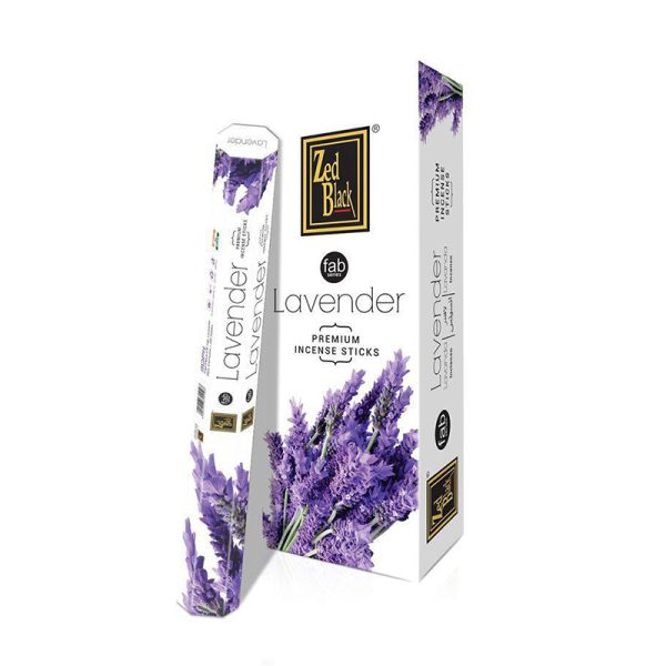 Zed Black | Premium Incense Sticks – 6 pack Incense Canadian Distributor Lavandar