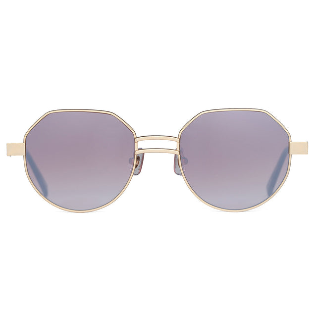 Premium K-Designed Sunglasses - Octagon Sunglasses EyeEye Gold
