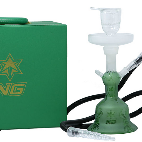 NG-13 inch Sandblasted Hookah Set [TD-2]