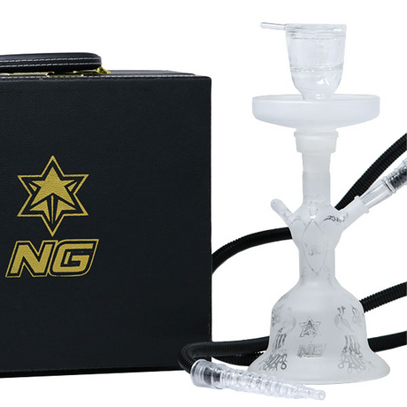 NG-13 inch Sandblasted Hookah Set [TD-2]