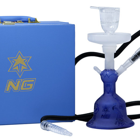 NG-13 inch Sandblasted Hookah Set [TD-2]