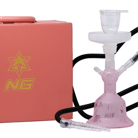 NG-13 inch Sandblasted Hookah Set [TD-2]