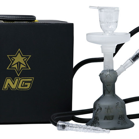 NG-13 inch Sandblasted Hookah Set [TD-2]