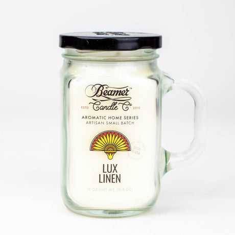 Beamer Candle Co. | Ultra Premium Jar Aromatic Home Series candle Candle ONE Lux Linen