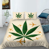 Mr Johnny Green | Digital Printed 3Pcs Queen Size Duvet Cover Blanket Canadian Distributor M015