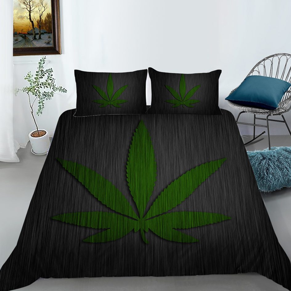 Mr Johnny Green | Digital Printed 3Pcs Queen Size Duvet Cover Blanket Canadian Distributor M017