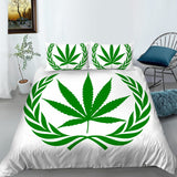 Mr Johnny Green | Digital Printed 3Pcs Queen Size Duvet Cover Blanket Canadian Distributor M018