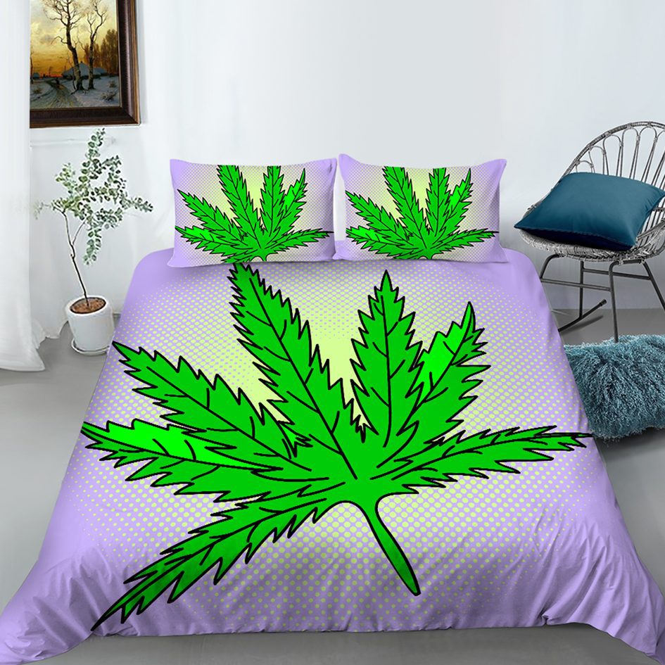 Mr Johnny Green | Digital Printed 3Pcs Queen Size Duvet Cover Blanket Canadian Distributor M019
