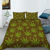 Mr Johnny Green | Digital Printed 3Pcs Queen Size Duvet Cover Blanket Canadian Distributor M021