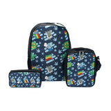 Mr Johnny Green | 3Pcs School Bag Set