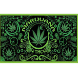 Digital Printed Marijuana Flag