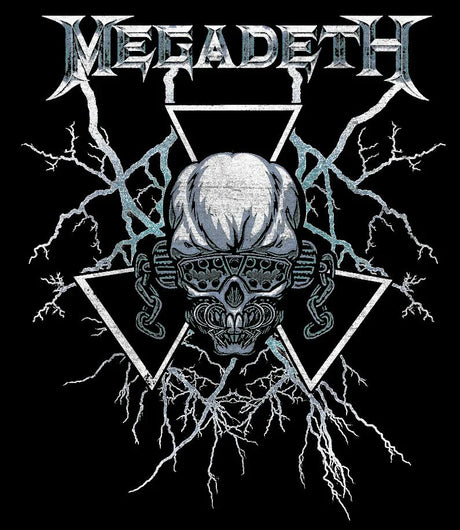 Megadeth | “Red Bones” Men’s Black T-Shirt - Officially Licensed