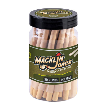 Macklin Jones - Natural Unrefined Pre-Rolled cone Bottle Pre-rolled Cone (Bulk / Tower) Macklin Jones 60 mm