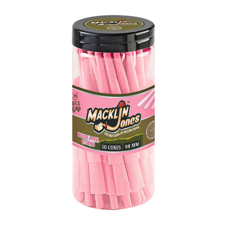 Macklin Jones - Rose Pink Pre-Rolled cone Bottle Pre-rolled Cone (Bulk / Tower) Macklin Jones 98 mm