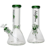 Johnny Green | 10″ Beaker Bong – 9MM Thick with Elephant Joint & Grid Percolator (MJG-001) Glass Bong Canadian Distributor