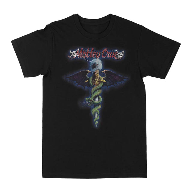 Mötley Crüe | "Dr Feel Good 30th Anniversary" Unisex's T-Shirt Black - Officially Licensed Short Sleeve Philcos Medium