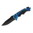 MSK045 - Blue & Black Rescue-Style Folding Knife Folding Knife The MST Default Title