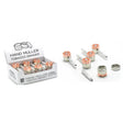 MST3018-Metal Pipe with Grinder-12pcs/display Glass Pipe The MST